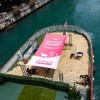 Las Cabras de ComEd Descansan para Hacer un Crucero SobreacerH el Río Chicago